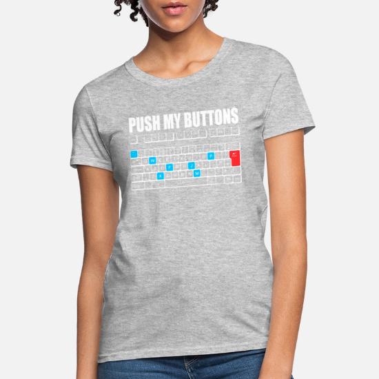 Buttons Ladies QWERTY Keyboard FUNNY 